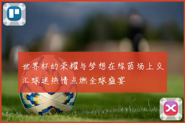 世界杯的荣耀与梦想在绿茵场上交汇球迷热情点燃全球盛宴